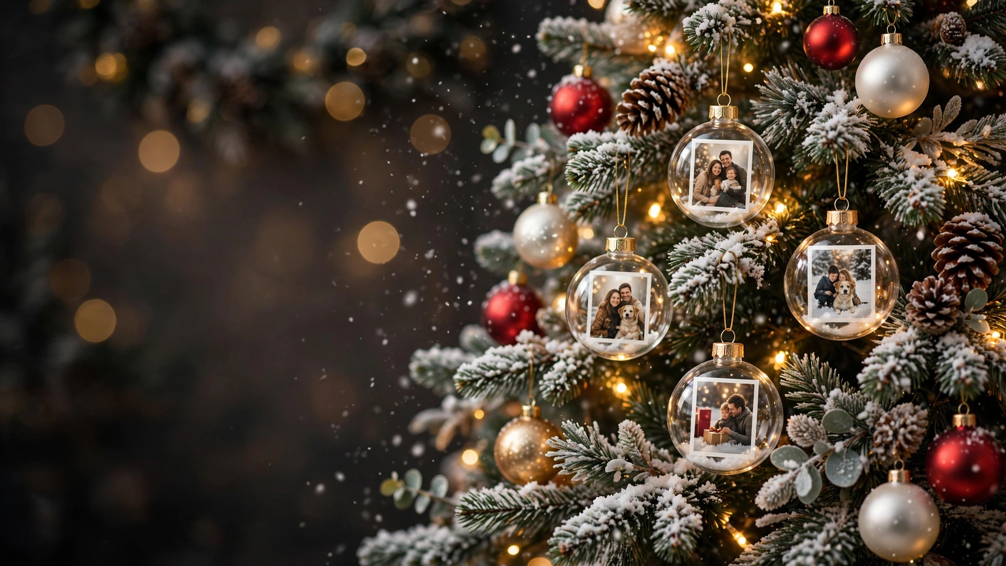 Home luxury christmas banner