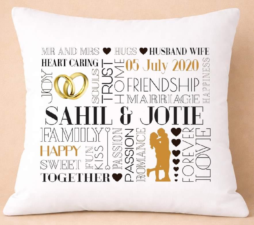 couple, forever love, personalised cushion cover couple, forever love, personalised cushion cover