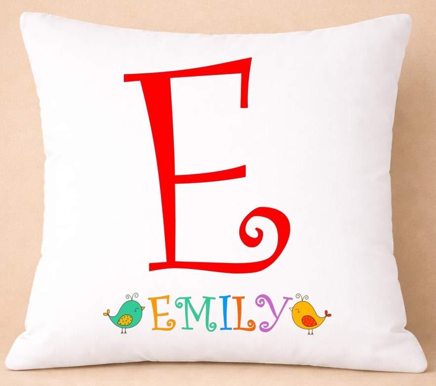 monogram, initial, personalised cushion cover monogram, initial, personalised cushion cover