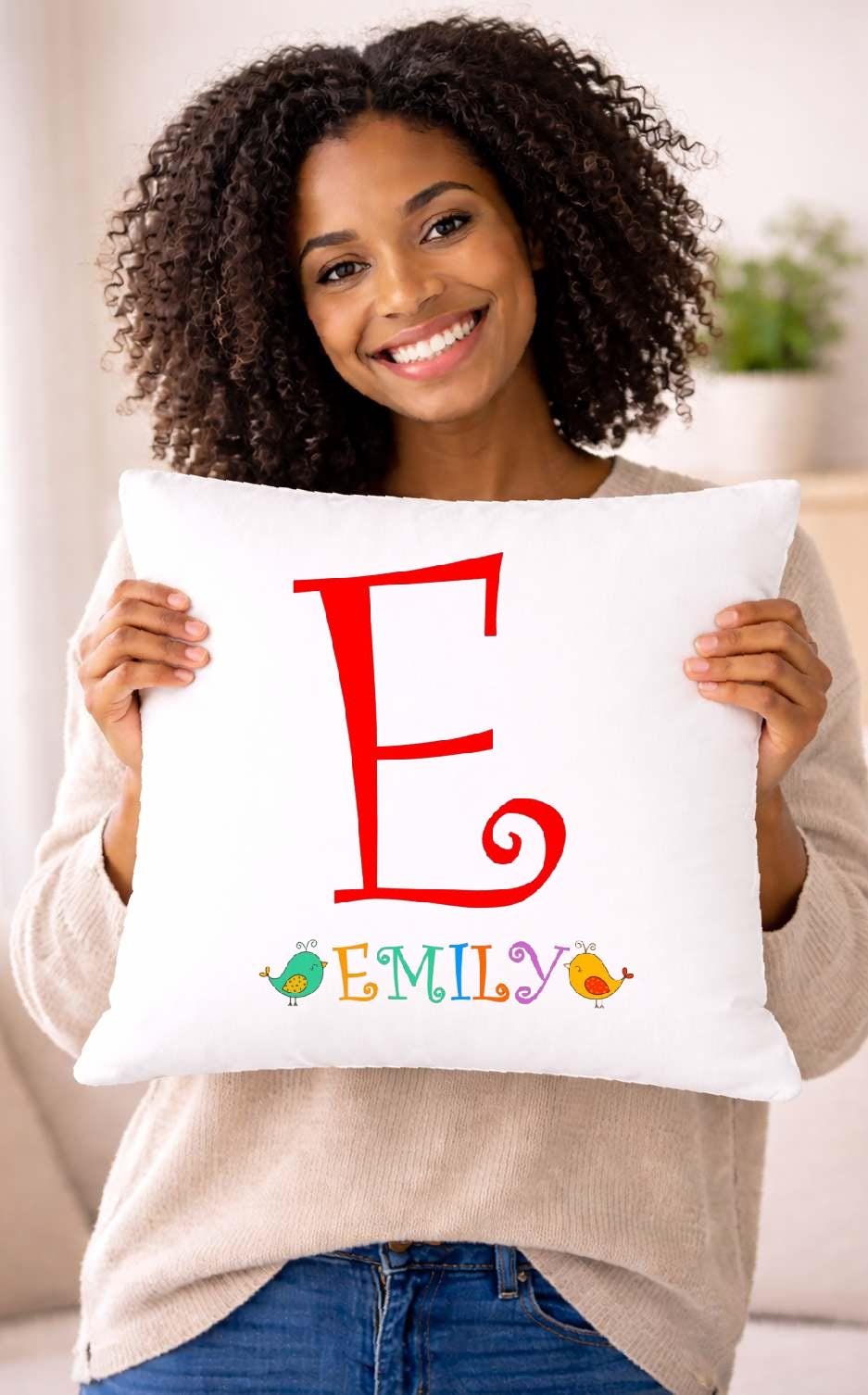 monogram, initial, personalised cushion cover monogram, initial, personalised cushion cover