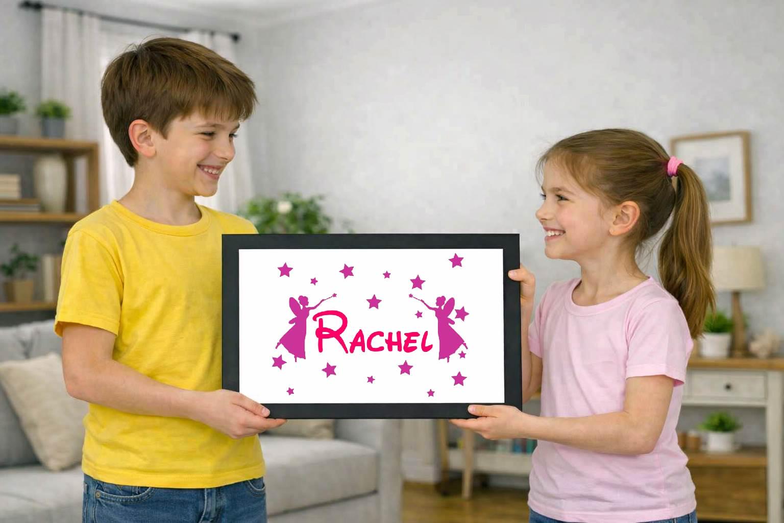 fairy, name, stars, personalised photo cover fairy, name, stars, personalised photo cover